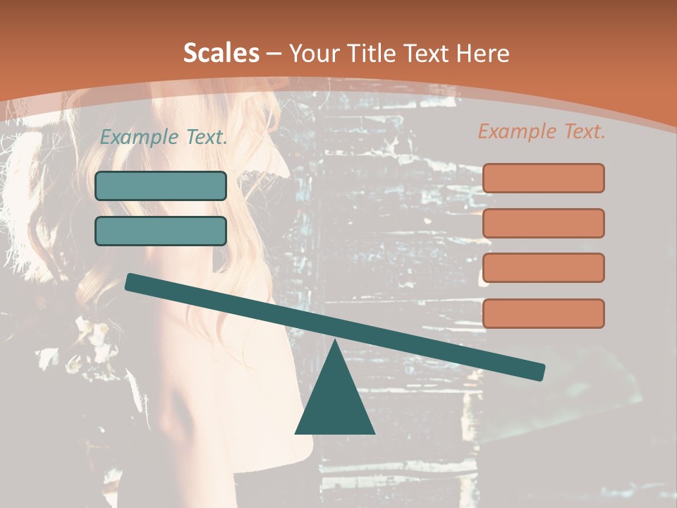 Person Forlorn Alone PowerPoint Template