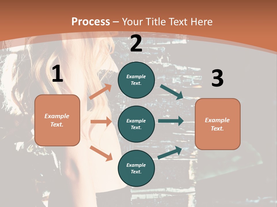 Person Forlorn Alone PowerPoint Template