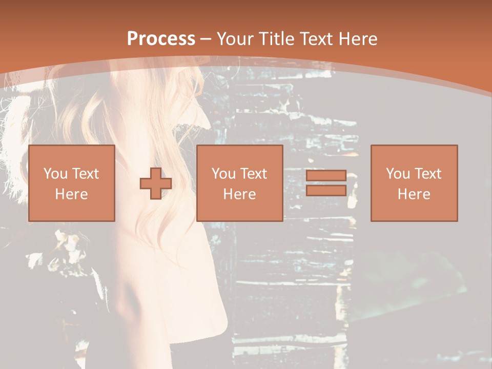 Person Forlorn Alone PowerPoint Template
