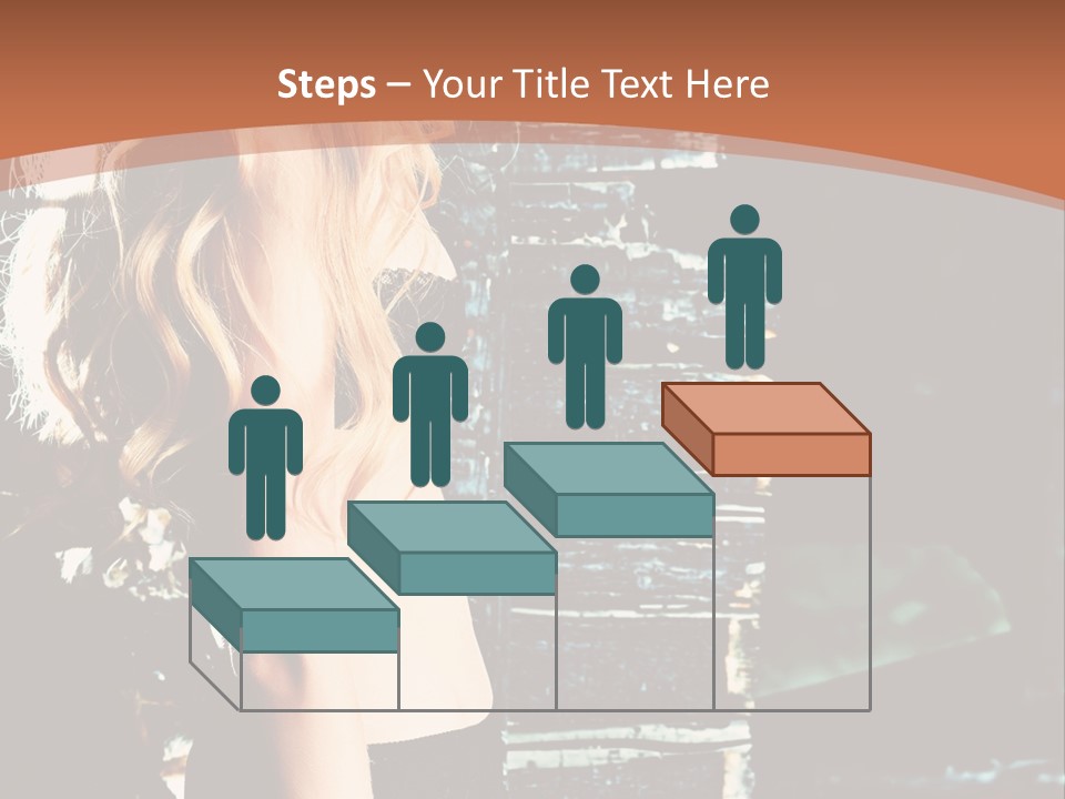 Person Forlorn Alone PowerPoint Template