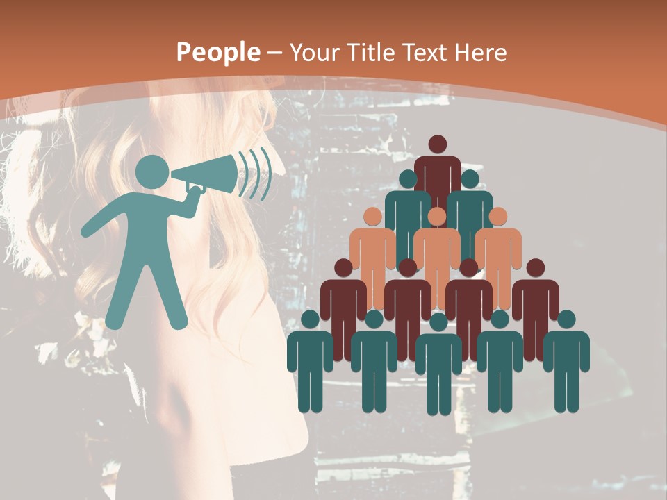 Person Forlorn Alone PowerPoint Template