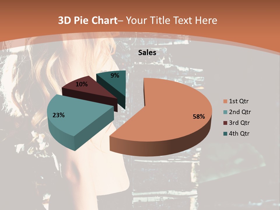 Person Forlorn Alone PowerPoint Template