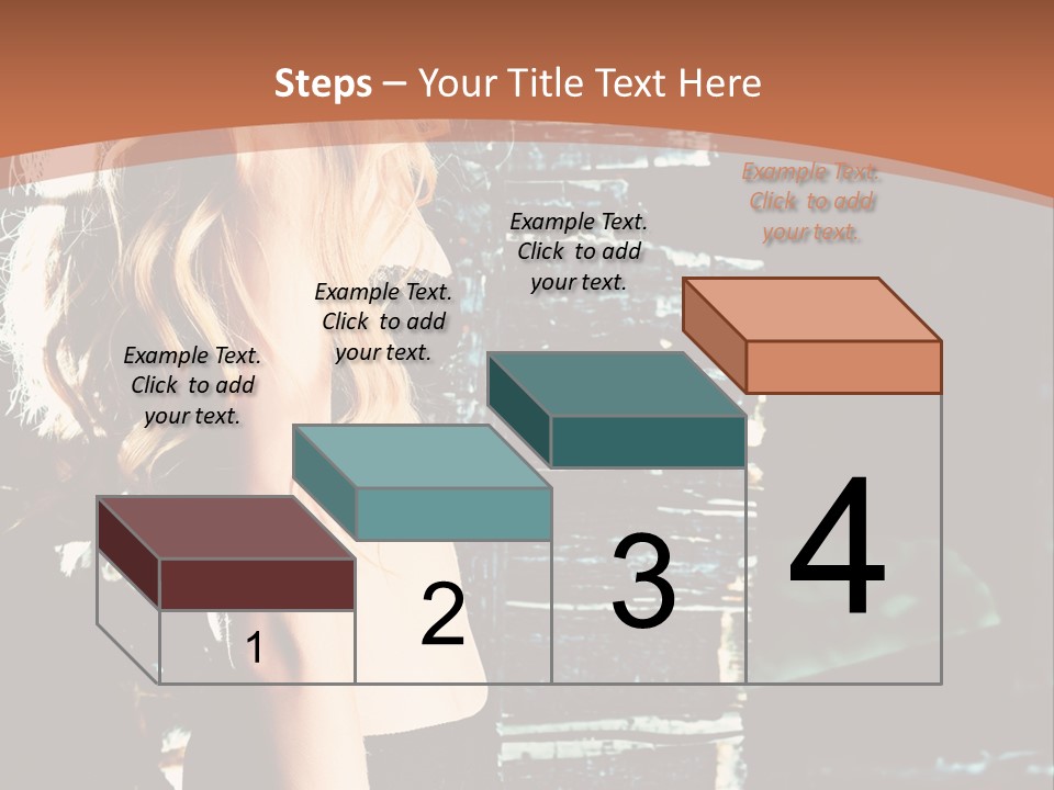 Person Forlorn Alone PowerPoint Template