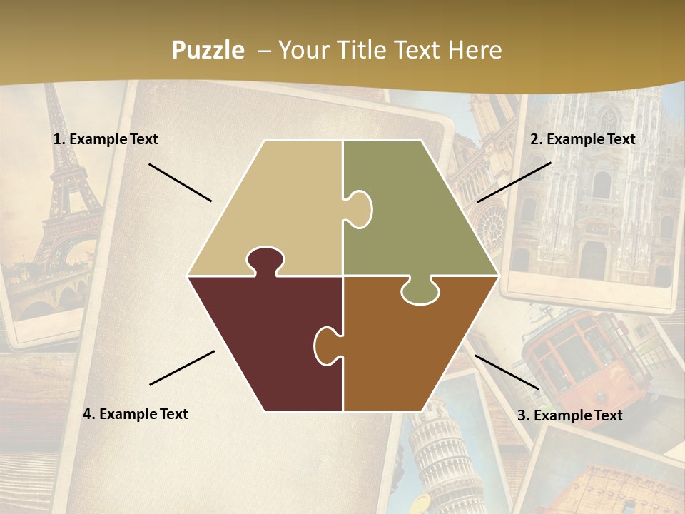 Romantic Clip Art Concept PowerPoint Template