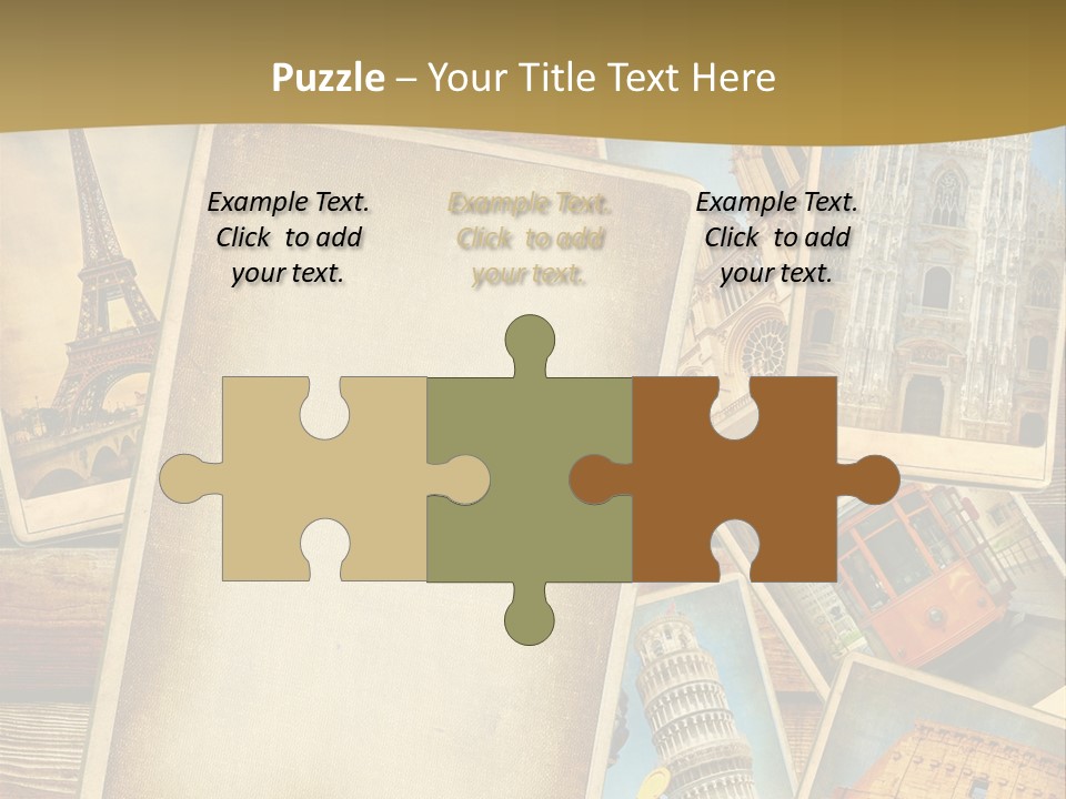 Romantic Clip Art Concept PowerPoint Template