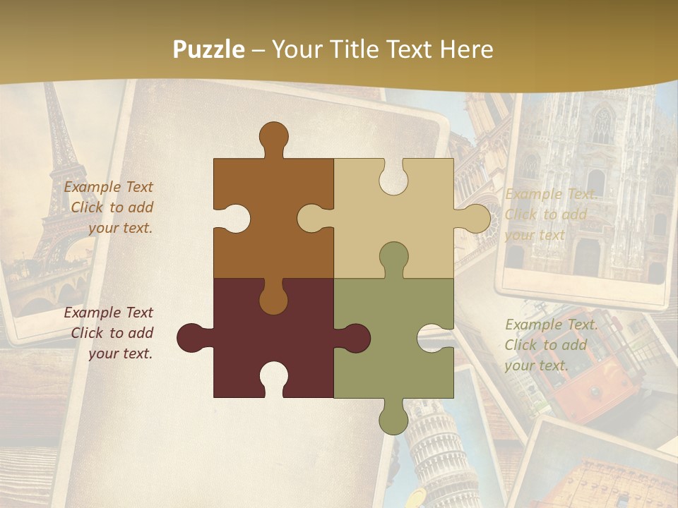 Romantic Clip Art Concept PowerPoint Template