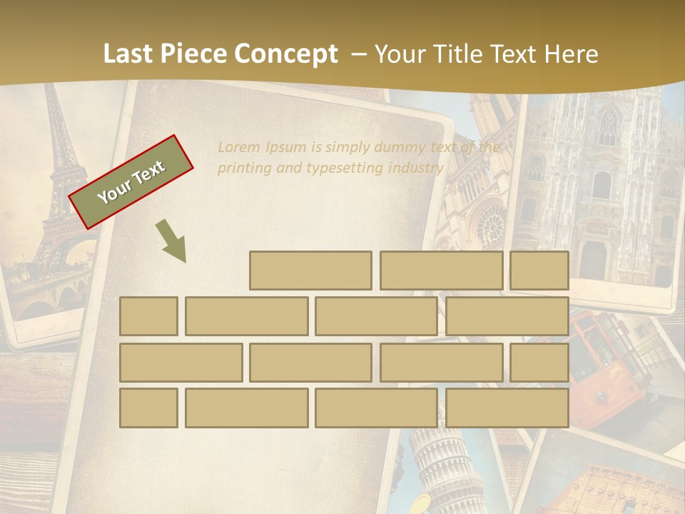 Romantic Clip Art Concept PowerPoint Template