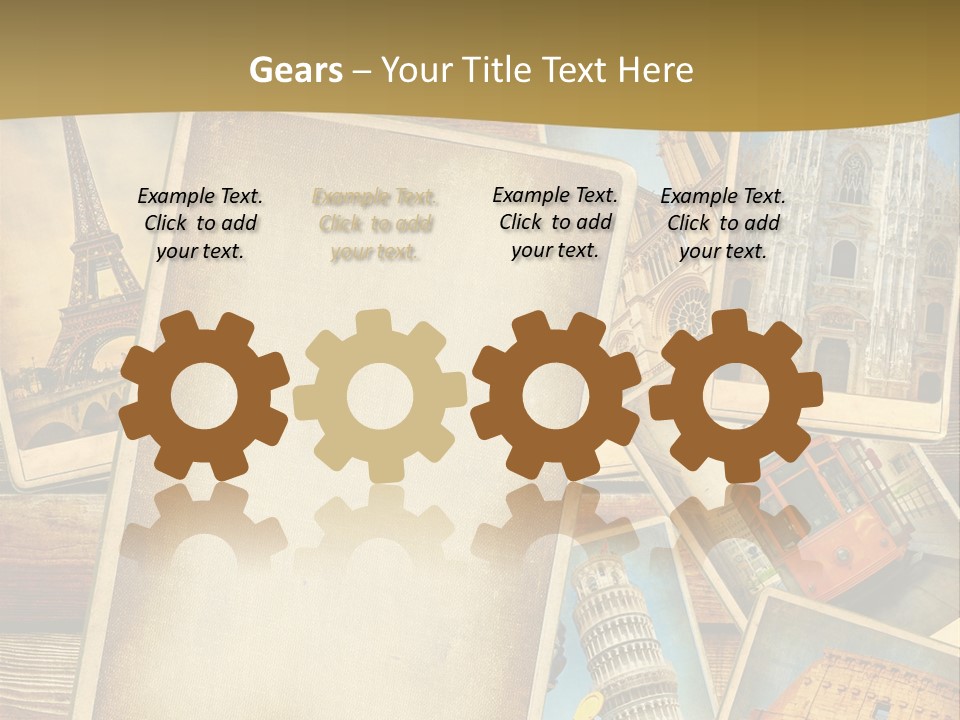 Romantic Clip Art Concept PowerPoint Template