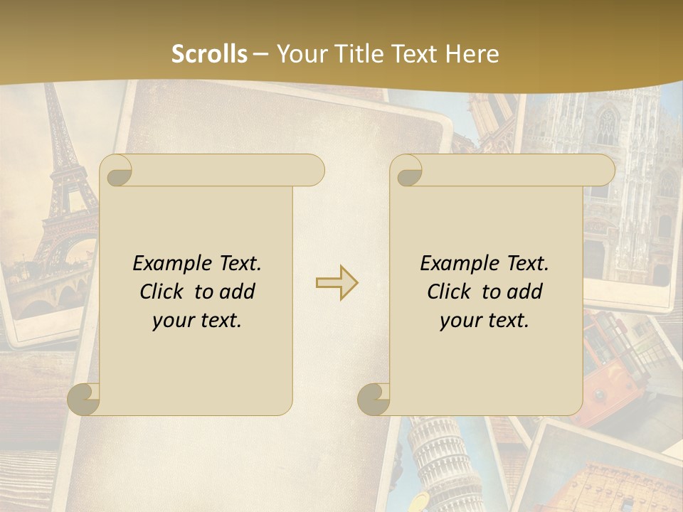 Romantic Clip Art Concept PowerPoint Template