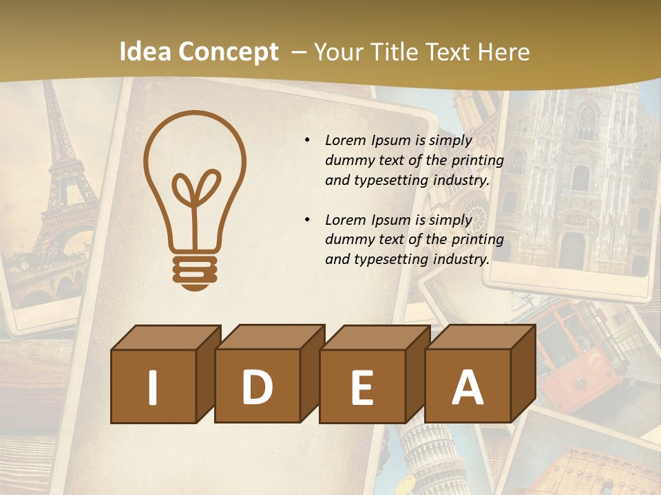 Romantic Clip Art Concept PowerPoint Template