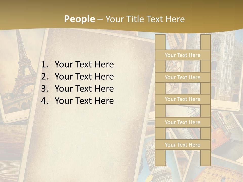 Romantic Clip Art Concept PowerPoint Template