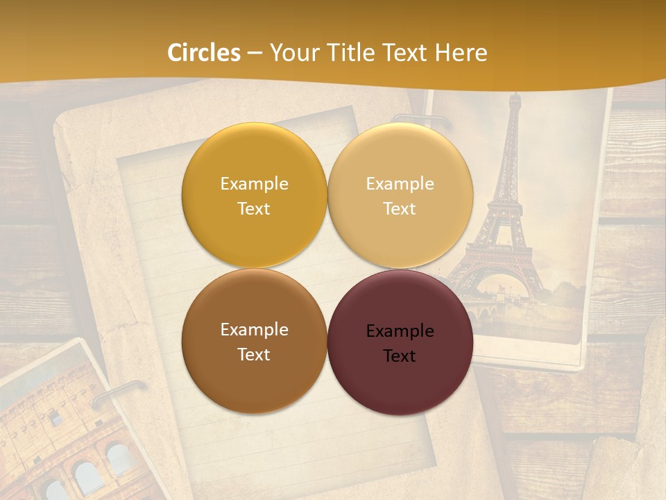 Romantic Tour Sightseeing PowerPoint Template