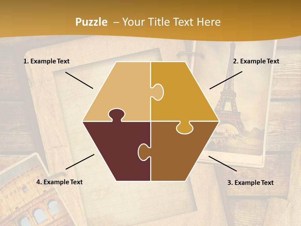 Romantic Tour Sightseeing PowerPoint Template