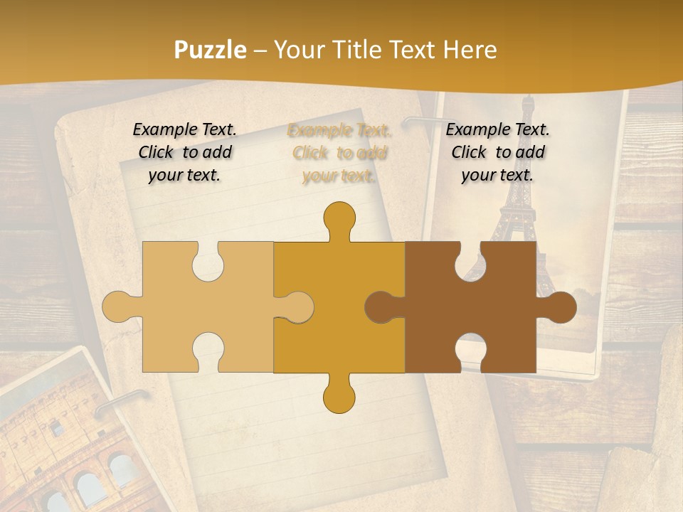 Romantic Tour Sightseeing PowerPoint Template