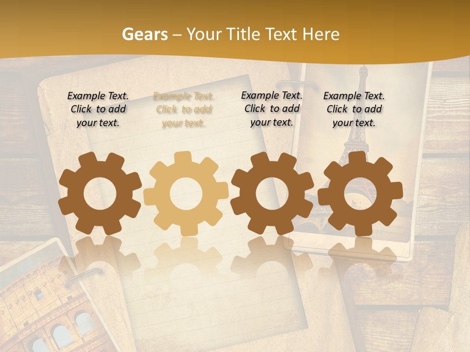 Romantic Tour Sightseeing PowerPoint Template