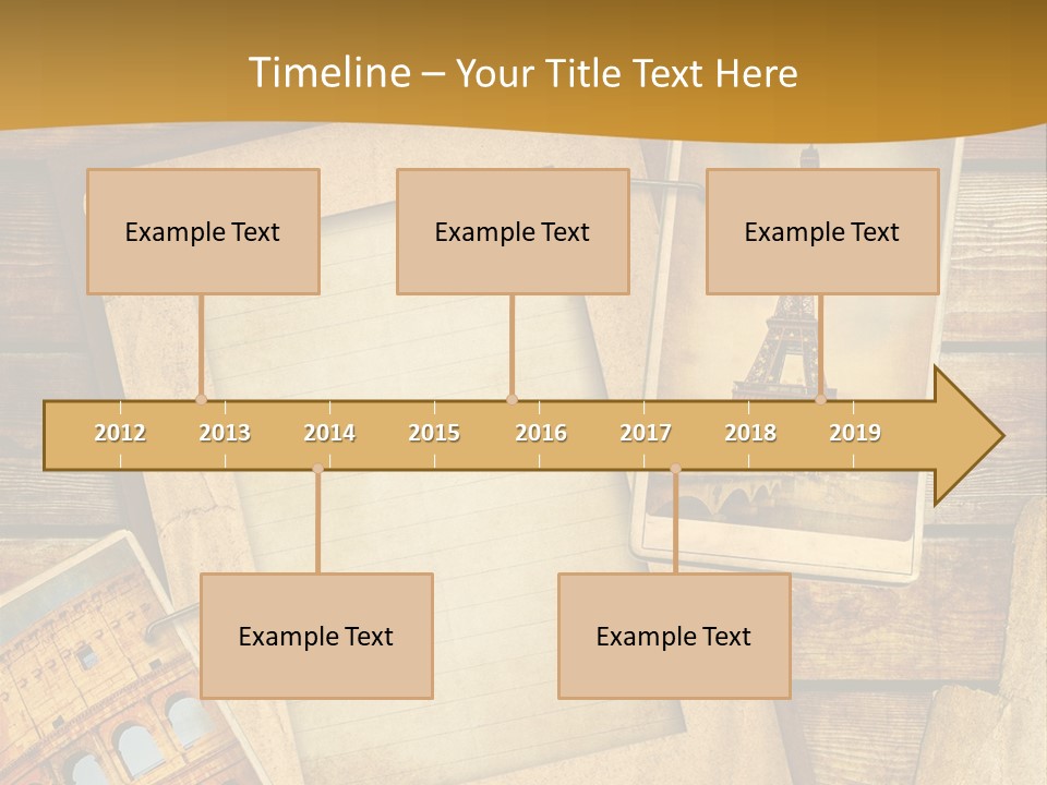 Romantic Tour Sightseeing PowerPoint Template