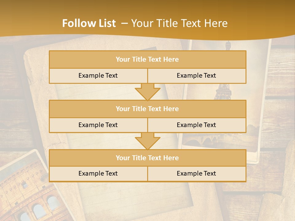 Romantic Tour Sightseeing PowerPoint Template