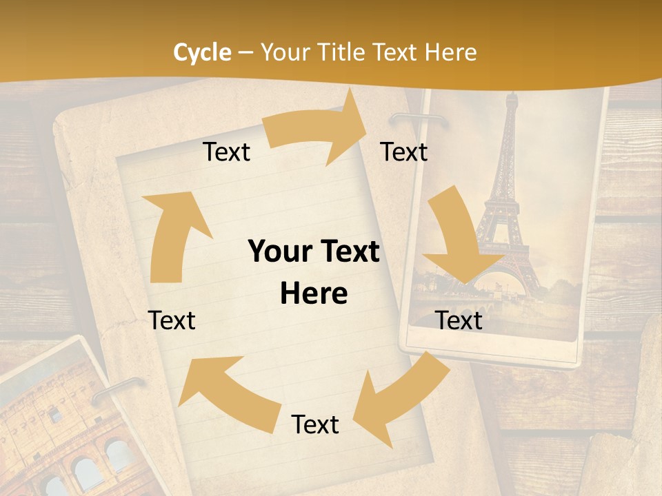 Romantic Tour Sightseeing PowerPoint Template