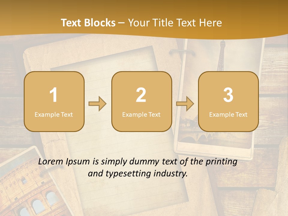 Romantic Tour Sightseeing PowerPoint Template