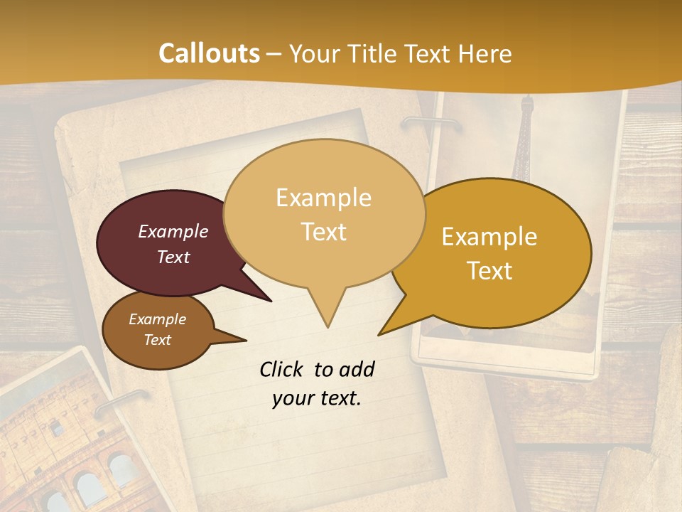 Romantic Tour Sightseeing PowerPoint Template