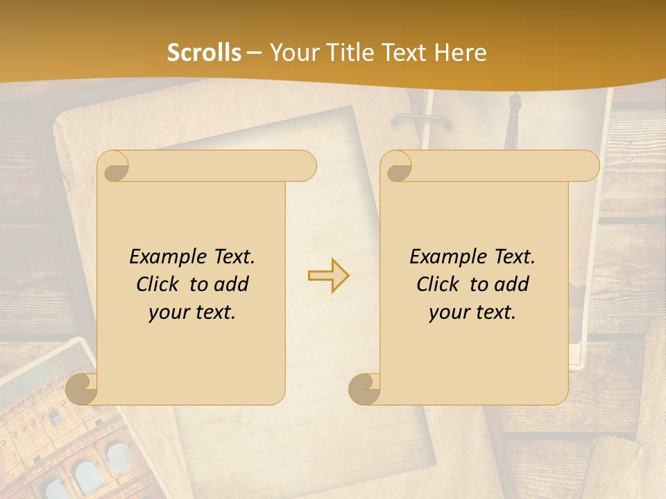Romantic Tour Sightseeing PowerPoint Template