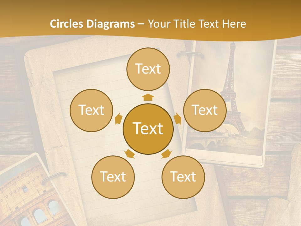 Romantic Tour Sightseeing PowerPoint Template