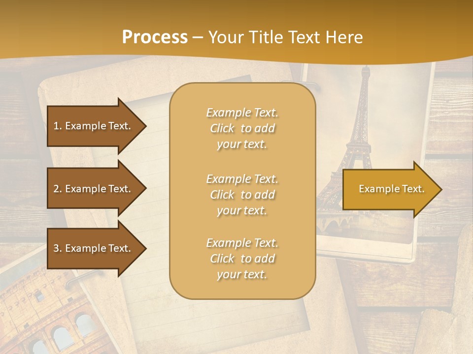 Romantic Tour Sightseeing PowerPoint Template
