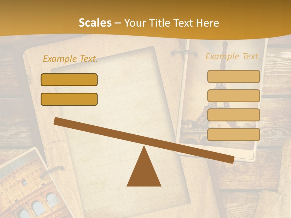 Romantic Tour Sightseeing PowerPoint Template