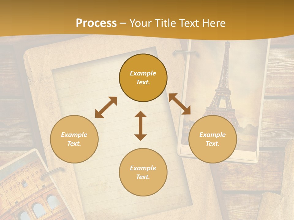 Romantic Tour Sightseeing PowerPoint Template