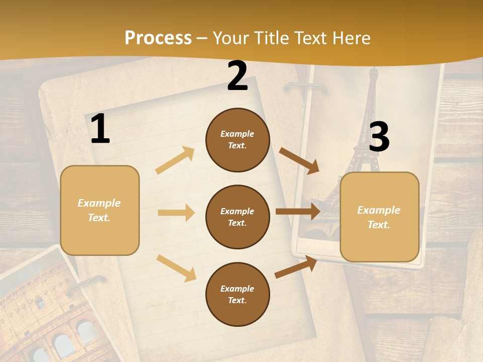 Romantic Tour Sightseeing PowerPoint Template