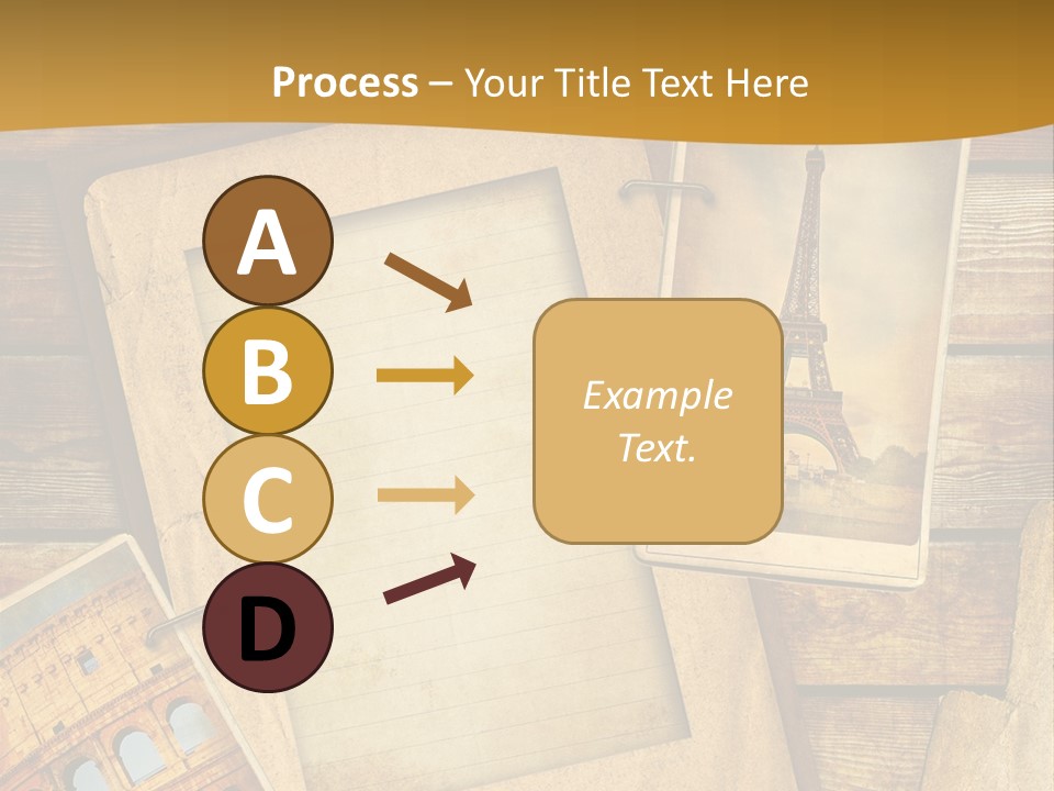 Romantic Tour Sightseeing PowerPoint Template