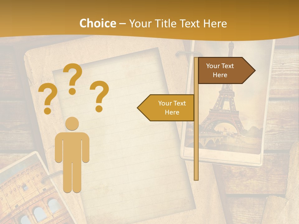 Romantic Tour Sightseeing PowerPoint Template