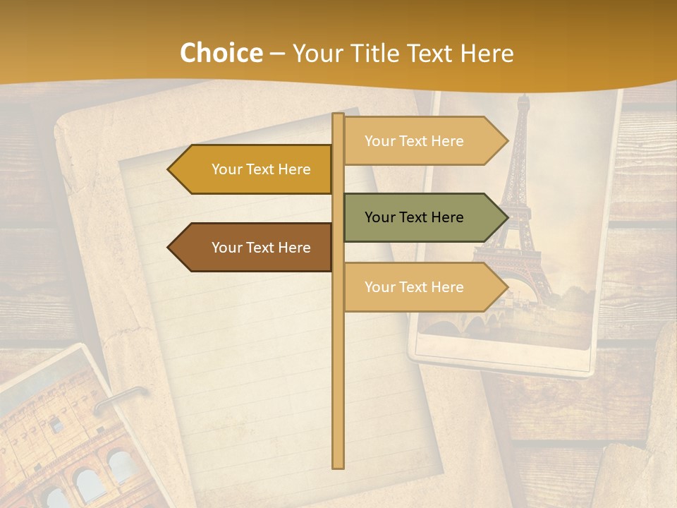 Romantic Tour Sightseeing PowerPoint Template