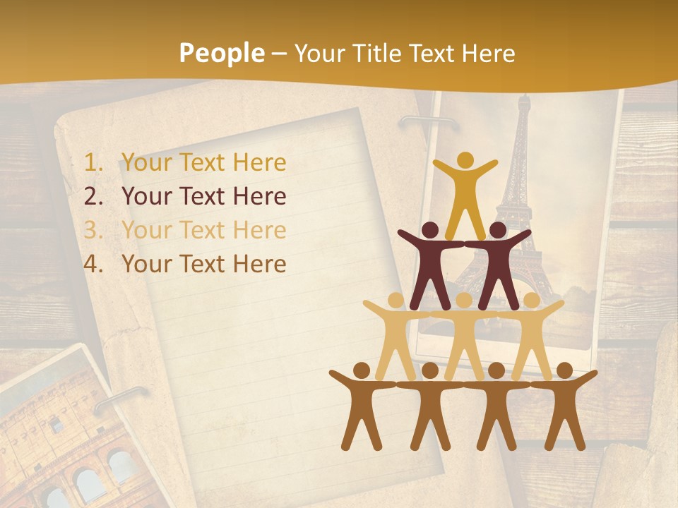 Romantic Tour Sightseeing PowerPoint Template