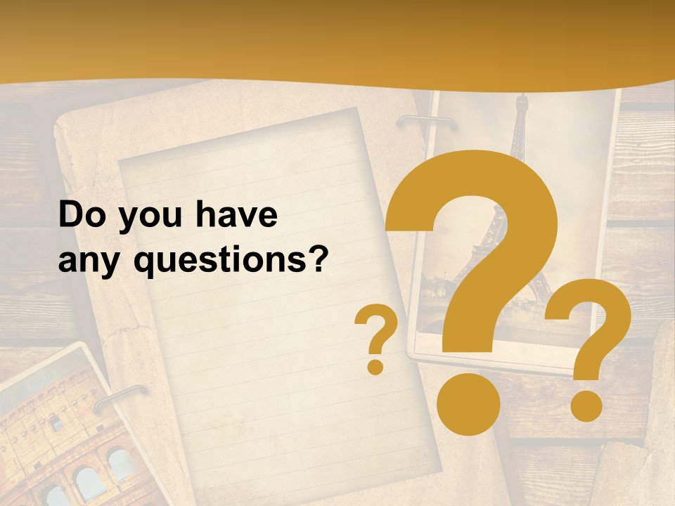 Romantic Tour Sightseeing PowerPoint Template