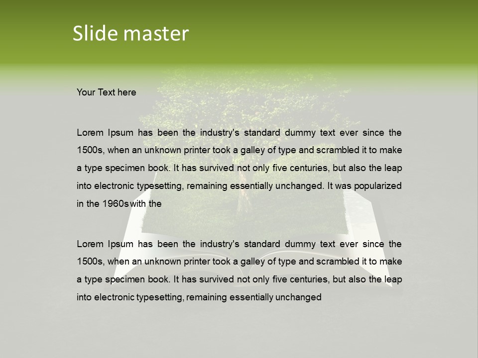 Data Imaginary Objects PowerPoint Template