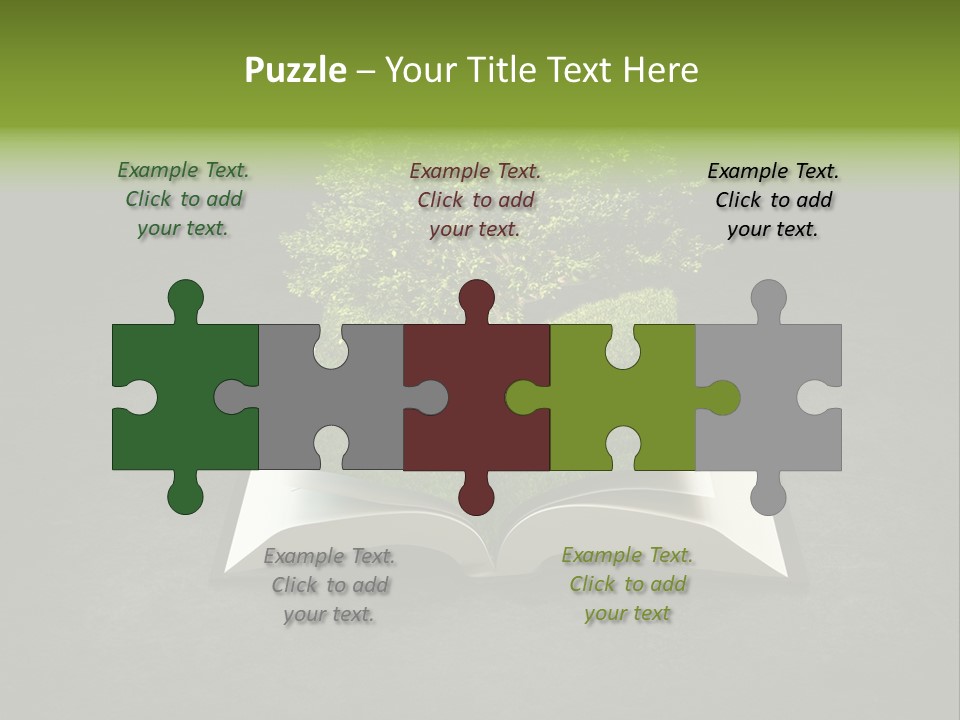 Data Imaginary Objects PowerPoint Template