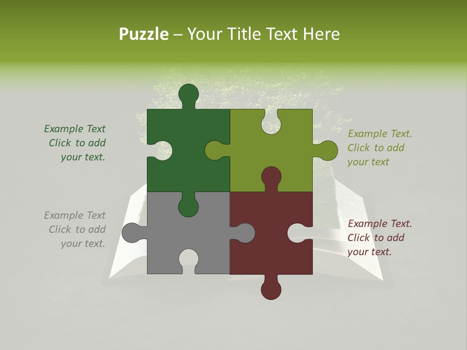 Data Imaginary Objects PowerPoint Template