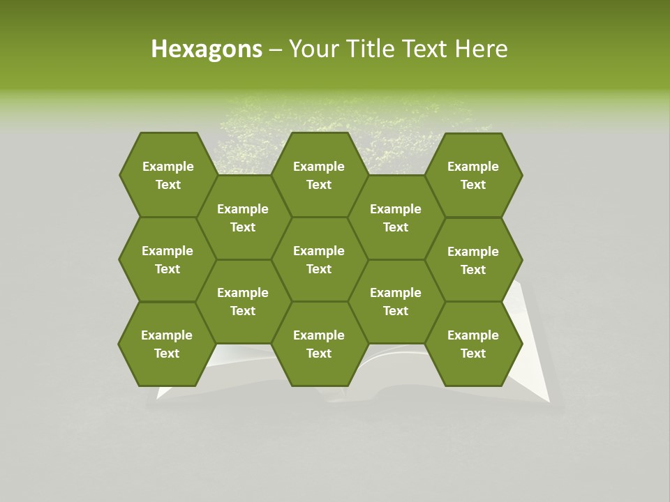 Data Imaginary Objects PowerPoint Template