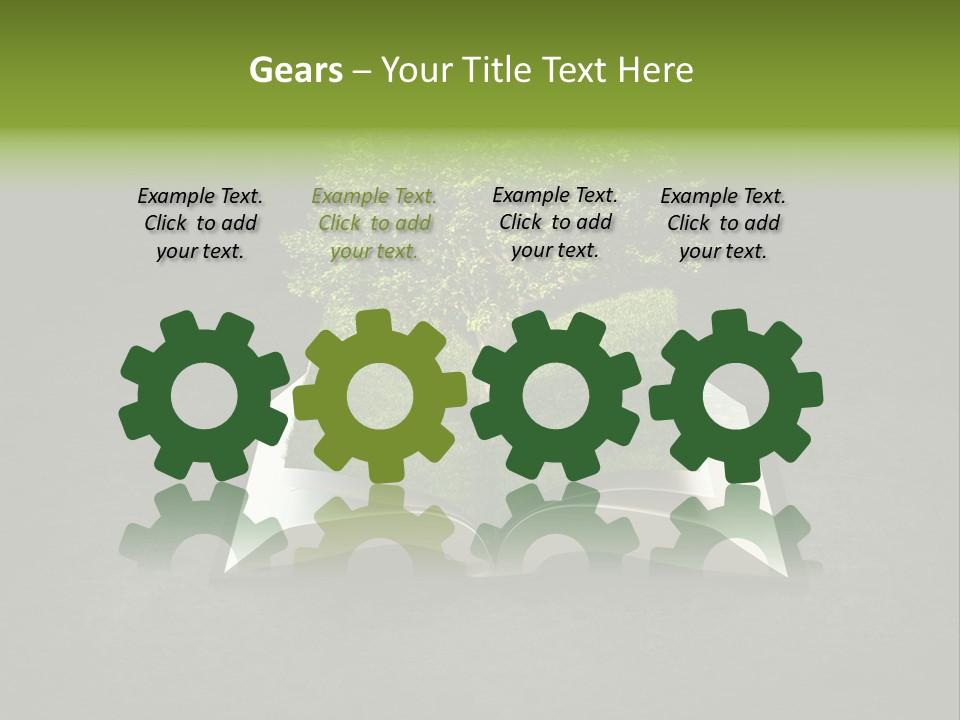 Data Imaginary Objects PowerPoint Template