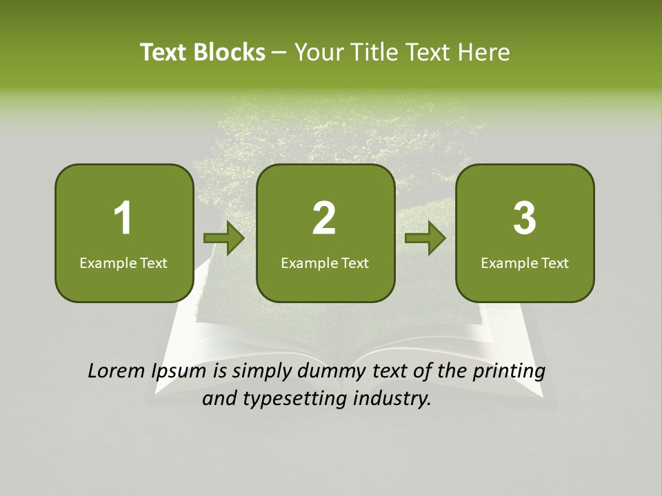 Data Imaginary Objects PowerPoint Template