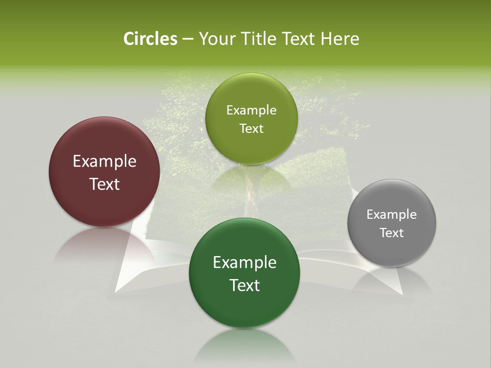 Data Imaginary Objects PowerPoint Template