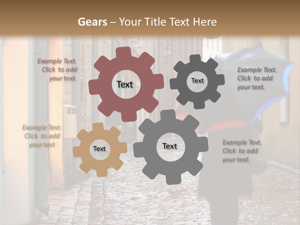 Old Town Nobody Capital PowerPoint Template