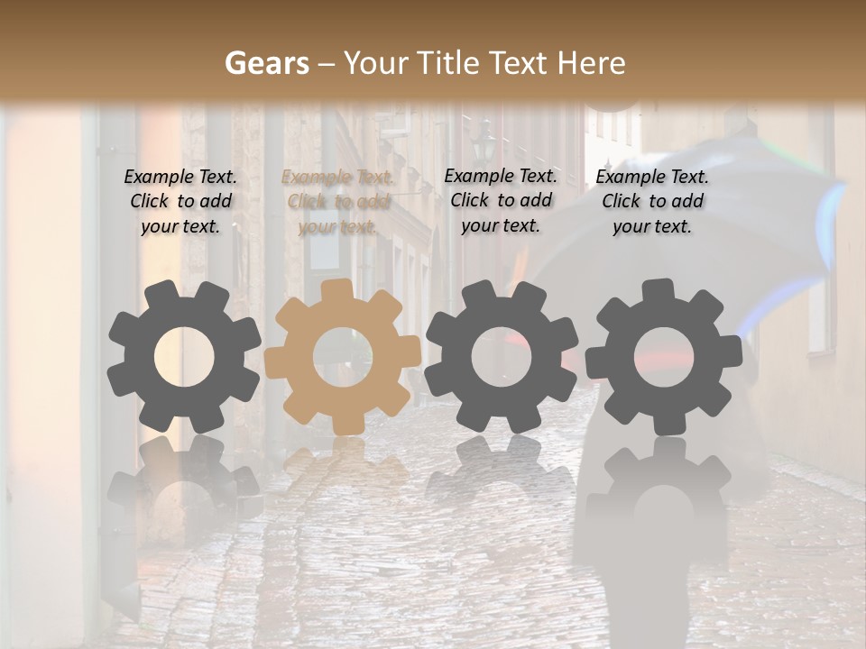 Old Town Nobody Capital PowerPoint Template