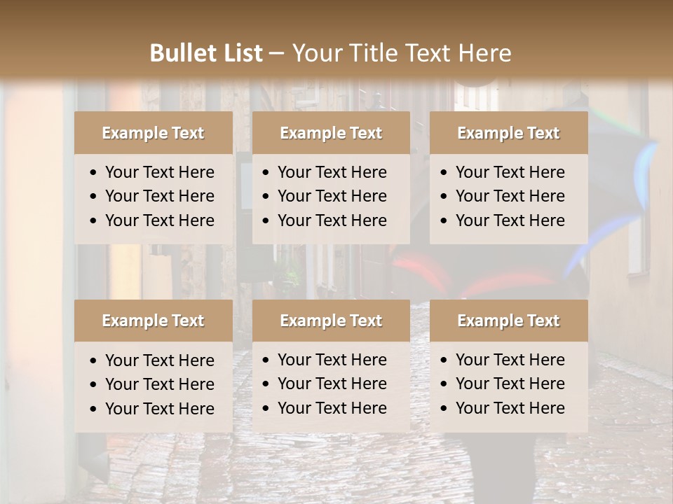 Old Town Nobody Capital PowerPoint Template