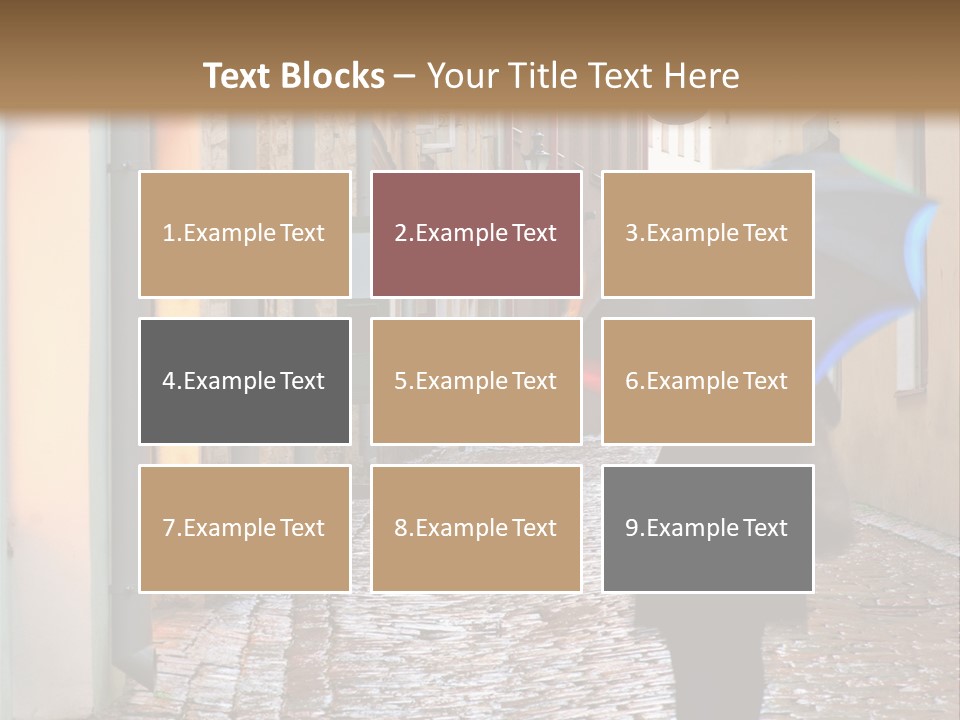 Old Town Nobody Capital PowerPoint Template