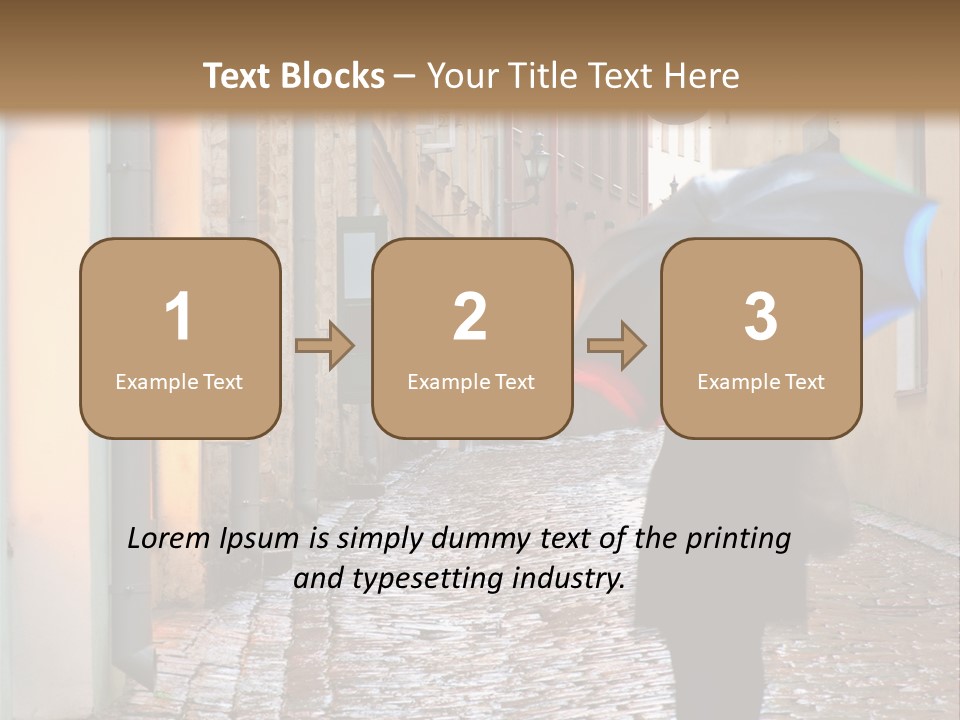 Old Town Nobody Capital PowerPoint Template