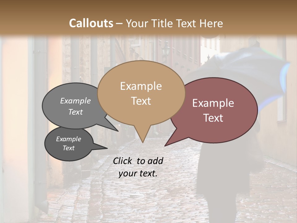 Old Town Nobody Capital PowerPoint Template