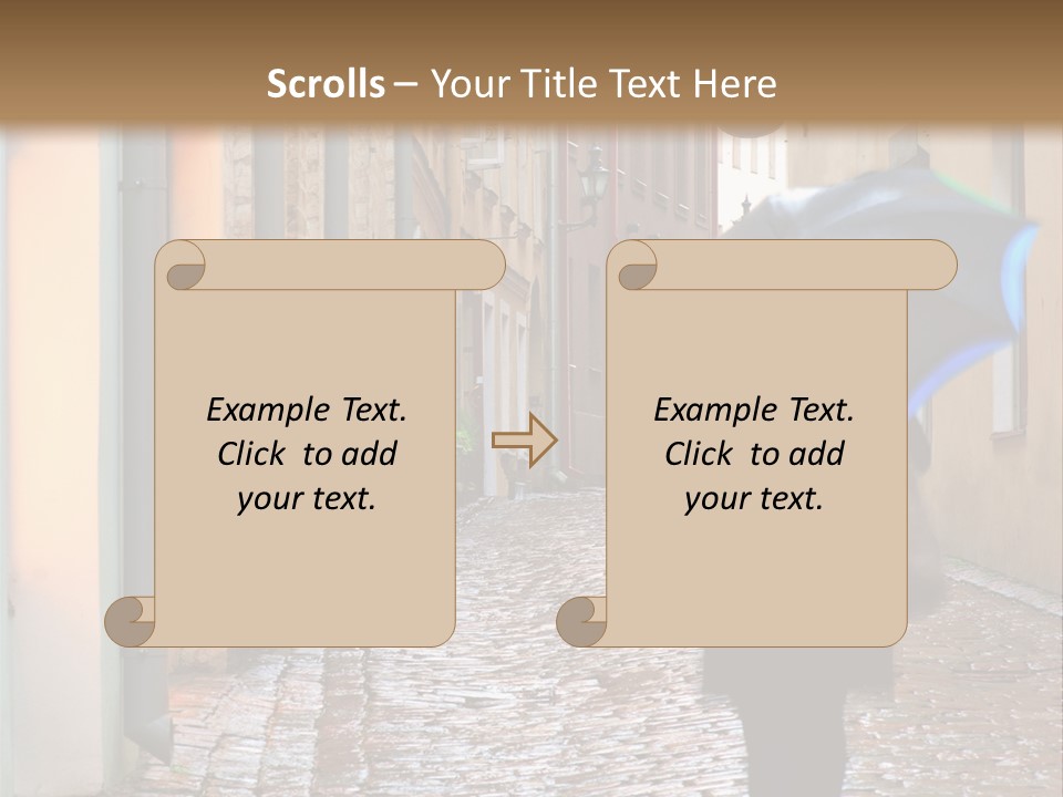 Old Town Nobody Capital PowerPoint Template
