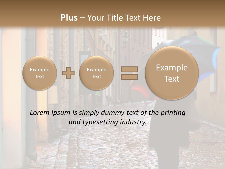 Old Town Nobody Capital PowerPoint Template
